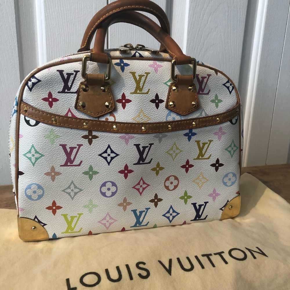 Louis Vuitton multicolor Trouville Purse